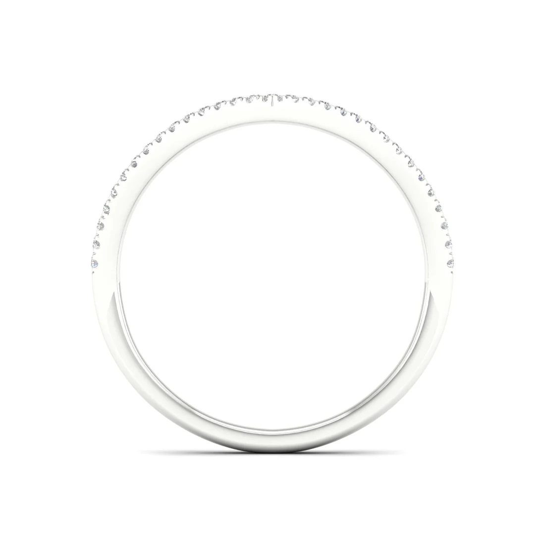 0.23Ctw Lab grown Diamond Vanki Wedding Band