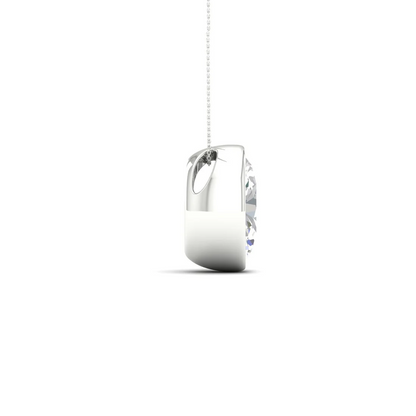 1.50 CTW Lab Grown Diamond Solitaire Pendant