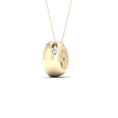 1.50 CTW Lab Grown Diamond Solitaire Pendant
