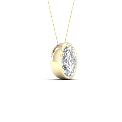 1.50 CTW Lab Grown Diamond Solitaire Pendant
