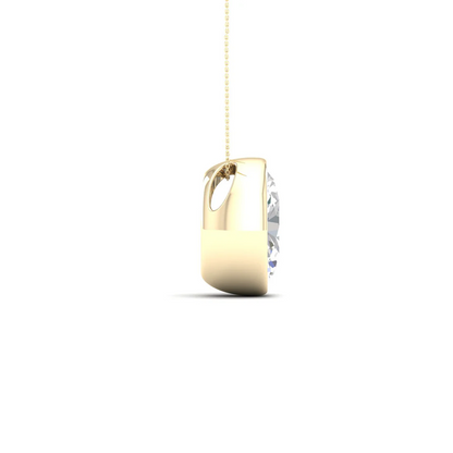 1.50 CTW Lab Grown Diamond Solitaire Pendant