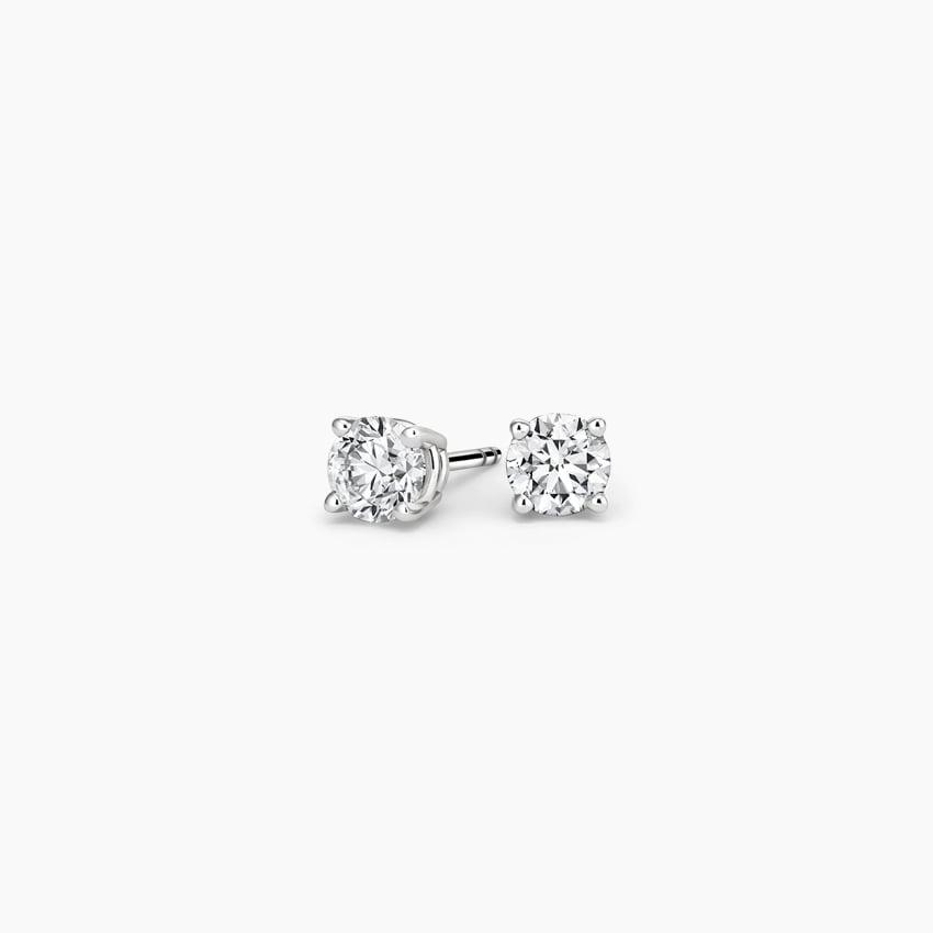 1/4 CTW 4-Prong Diamond Stud Earrings