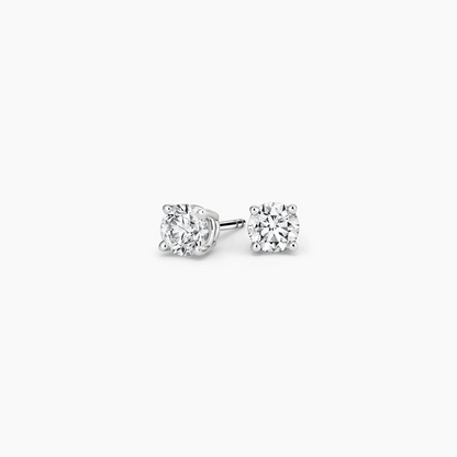 1/4 CTW 4-Prong Diamond Stud Earrings
