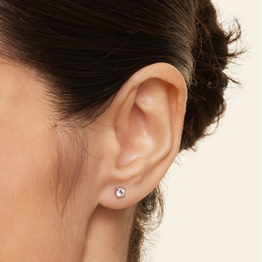 1/4 CTW 4-Prong Diamond Stud Earrings