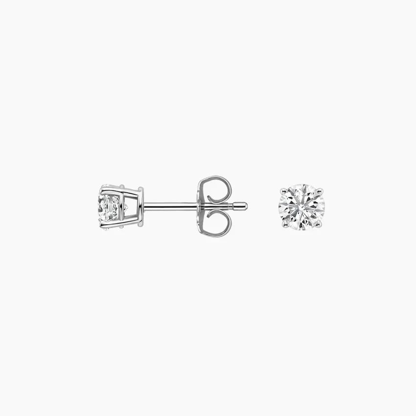 1/4 CTW 4-Prong Diamond Stud Earrings