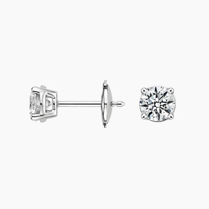 1 CTW Lab Grown Diamond Stud Earrings
