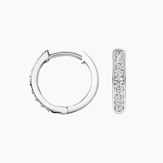 1/4 CTW Lab Grown Diamond Huggie Earrings