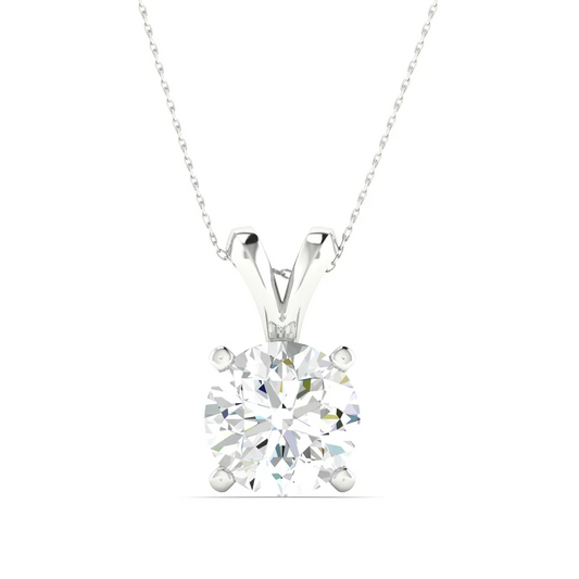 1 CTW Lab Grown Diamond Split Bail Pendant