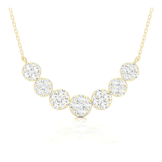 1 CTW Seven Lab Grown Diamond Pendant