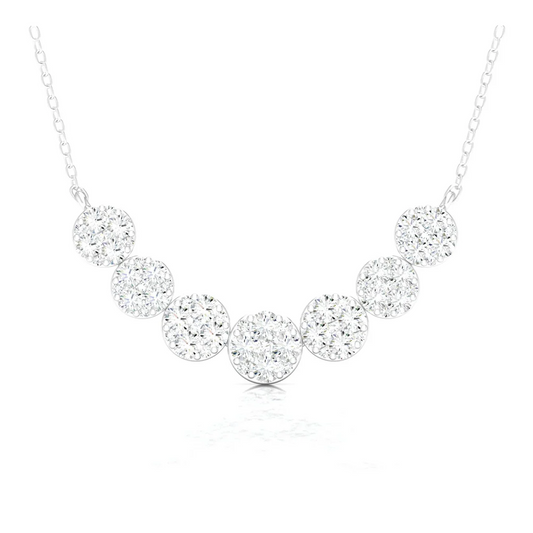 1 CTW Seven Lab Grown Diamond Pendant