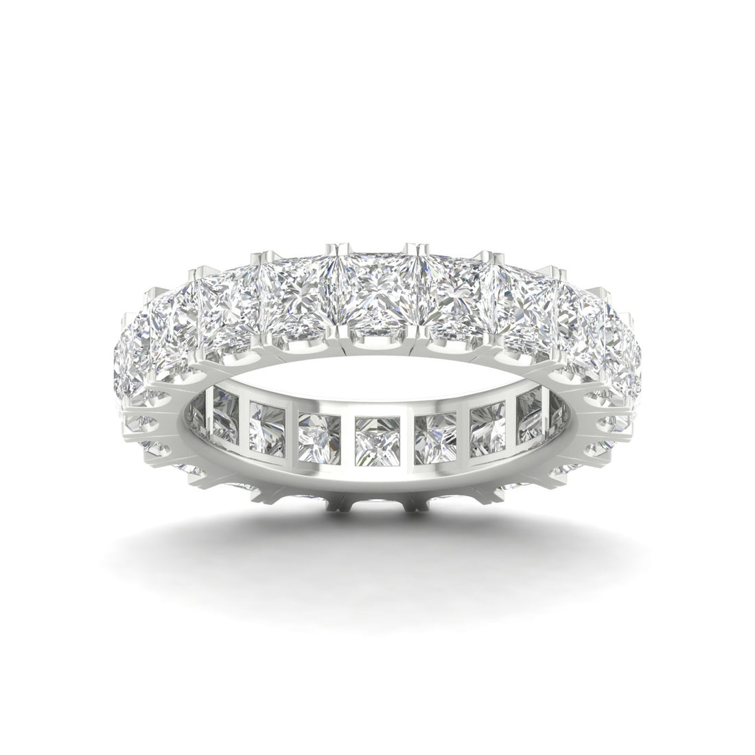 5 ctw Princess Eternity Lab Grown Diamond Wedding Band