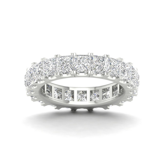 5 ctw Princess Eternity Lab Grown Diamond Wedding Band