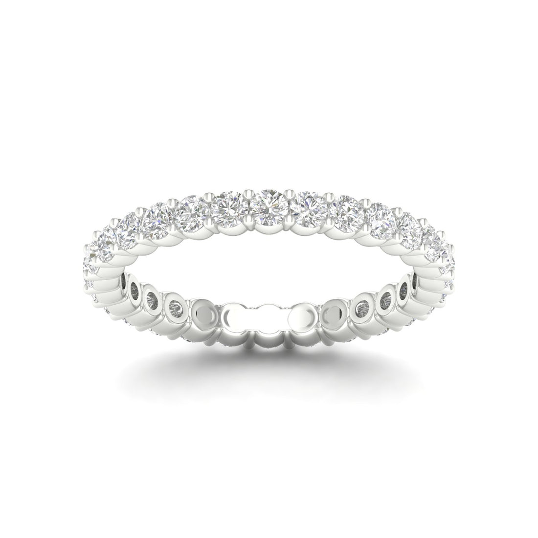 1 CTW Round Eternity Lab Grown Diamond Wedding Band