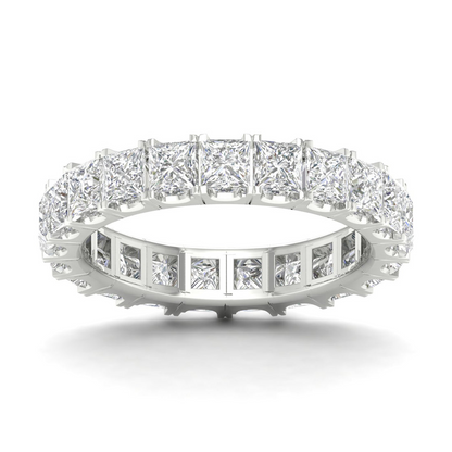 3 CTW Princess Diamond Eternity Lab Grown Diamond Wedding Band
