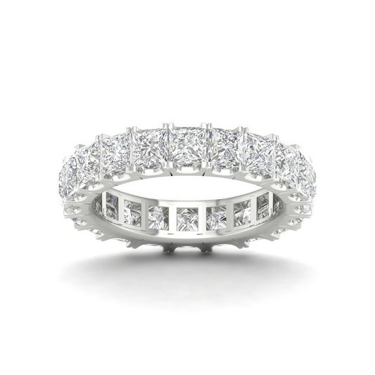 4 CTW Princess Eternity Lab Grown Diamond Wedding Band