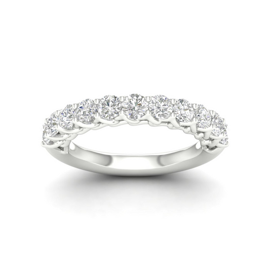 1 CTW Entwine Anniversary Lab Grown Weddign Band