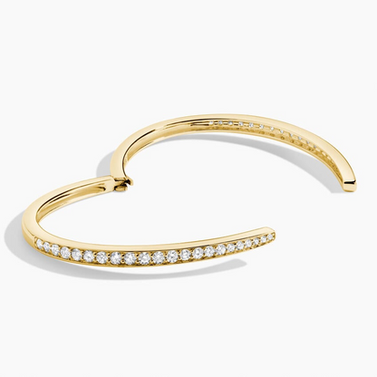 1.5CTW 6.5 inch Lab Grown Diamond Wrap Bracelet