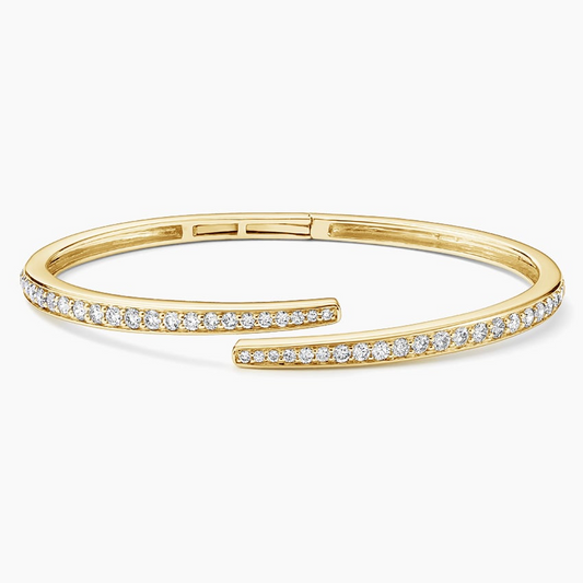 1.5CTW 6.5 inch Lab Grown Diamond Wrap Bracelet