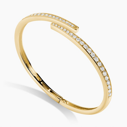 1.5CTW 6.5 inch Lab Grown Diamond Wrap Bracelet
