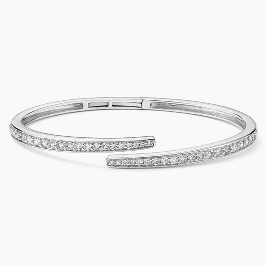 1.5CTW 6.5 inch Lab Grown Diamond Wrap Bracelet