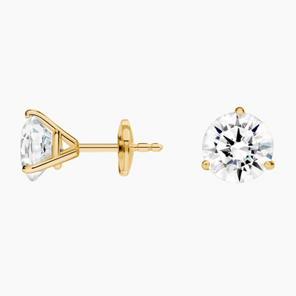 Perfect Martini 3 CTW Lab Grown Diamond Stud Earrings
