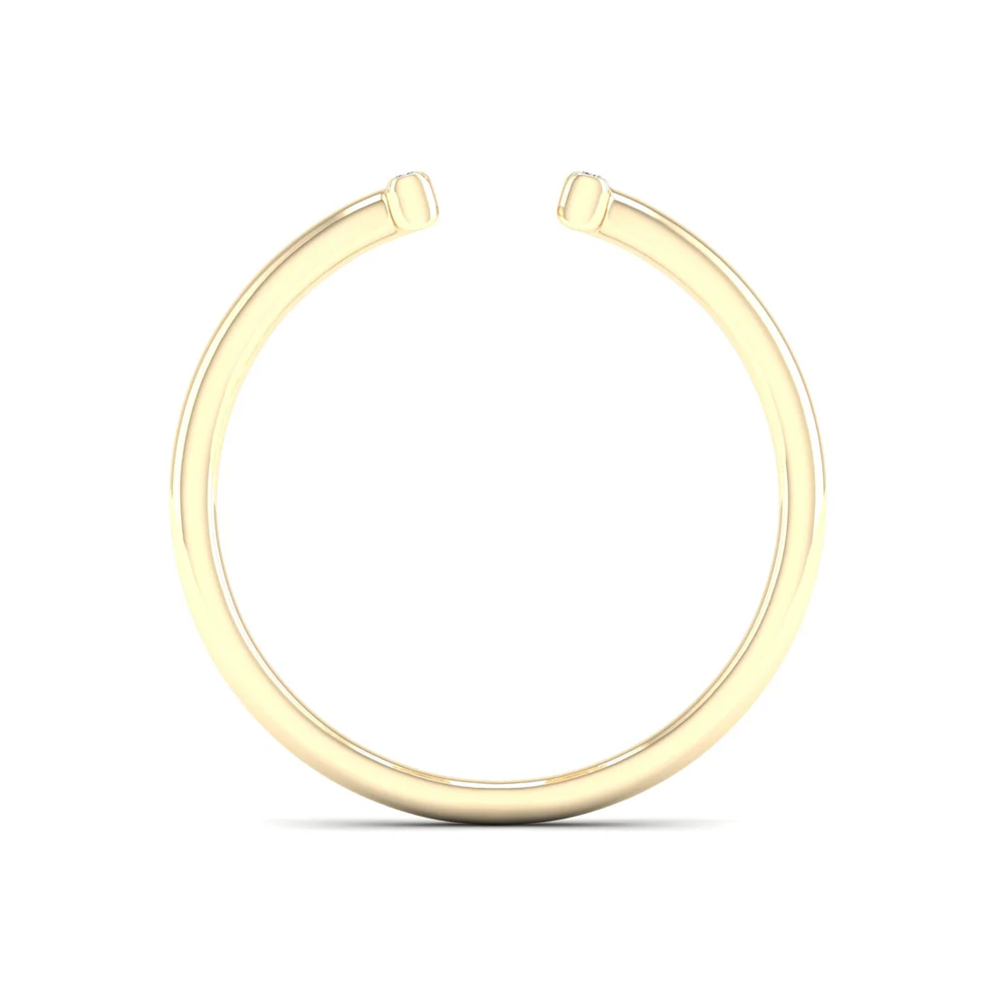 0.16Ctw Lab Grown Diamond Double Line Wedding Band