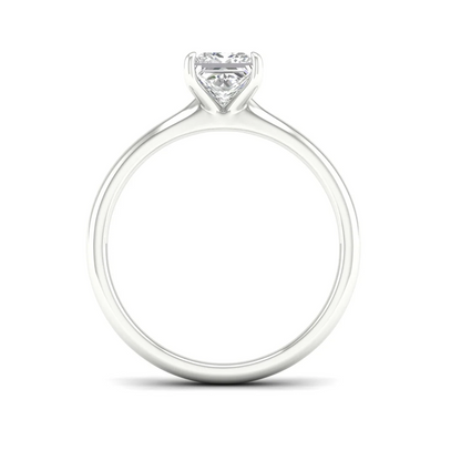 1 CTW Classic Princess Cut Lab Grown Diamond Ring