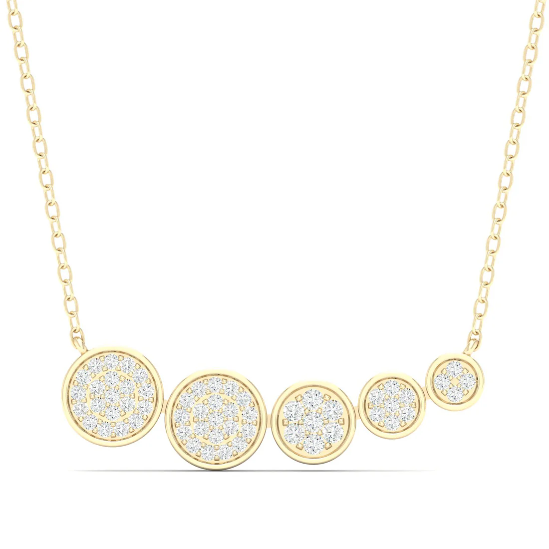 0.20 CTW Lab Grown Diamond Round Shape Pendant