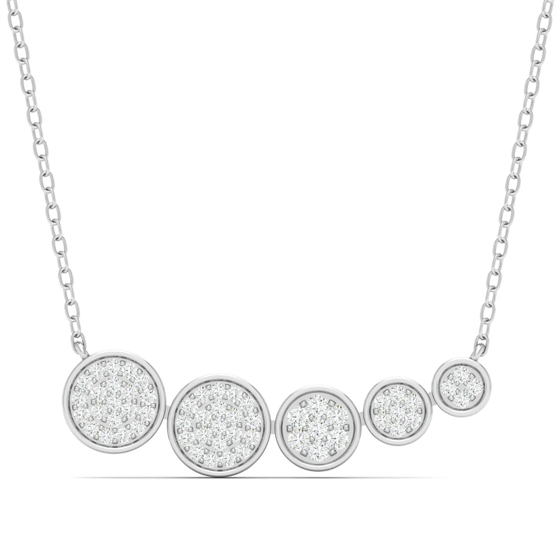 0.20 CTW Lab Grown Diamond Round Shape Pendant