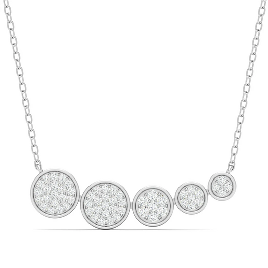 0.20 CTW Lab Grown Diamond Round Shape Pendant