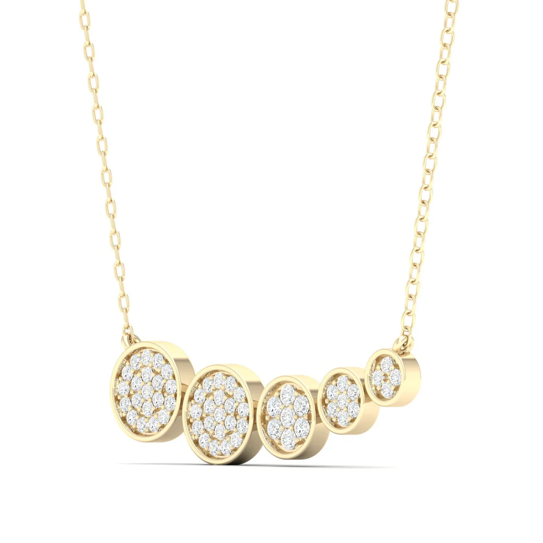 0.20 CTW Lab Grown Diamond Round Shape Pendant