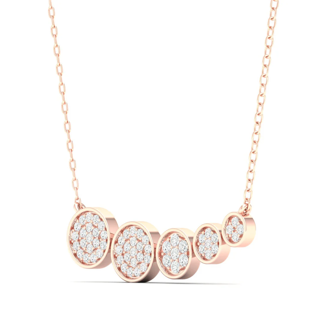 0.20 CTW Lab Grown Diamond Round Shape Pendant