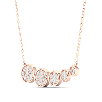 0.20 CTW Lab Grown Diamond Round Shape Pendant