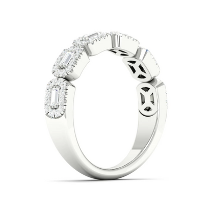 0.50Ctw Lab Grown Diamond Stackable Wedding Band