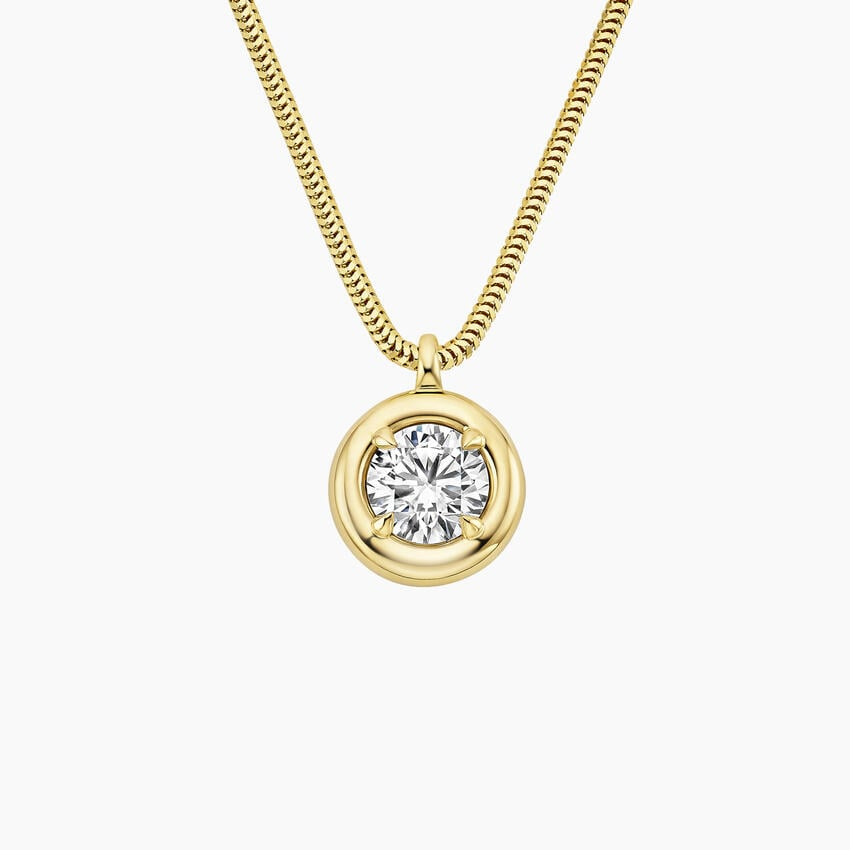 1 CTW Lab Grown Diamond Custom Andrea Pendant