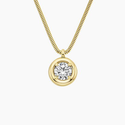 1 CTW Lab Grown Diamond Custom Andrea Pendant