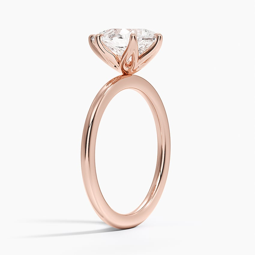 1CT Pear Lab Grown diamond Solitaire Ring
