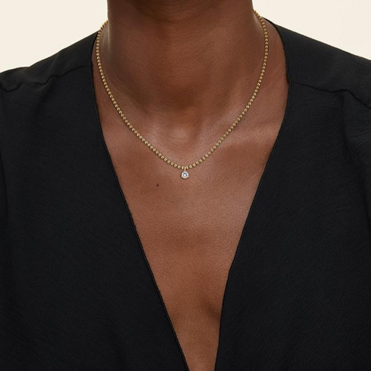 2/5 CTW Lab Grown Diamond Custom Solitaire Pendant