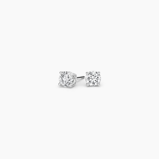 Perfect 1/5 CTW 4-Prong Diamond Stud Earrings