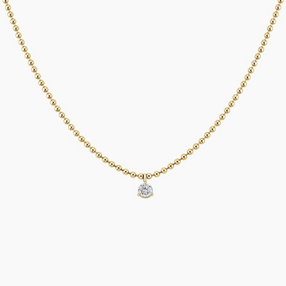 2/5 CTW Lab Grown Diamond Custom Solitaire Pendant