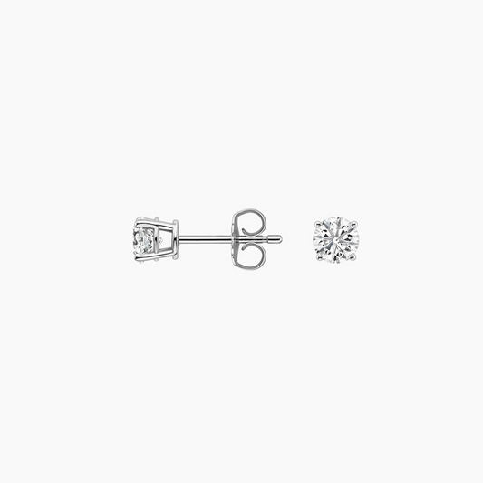 Perfect 1/5 CTW 4-Prong Diamond Stud Earrings