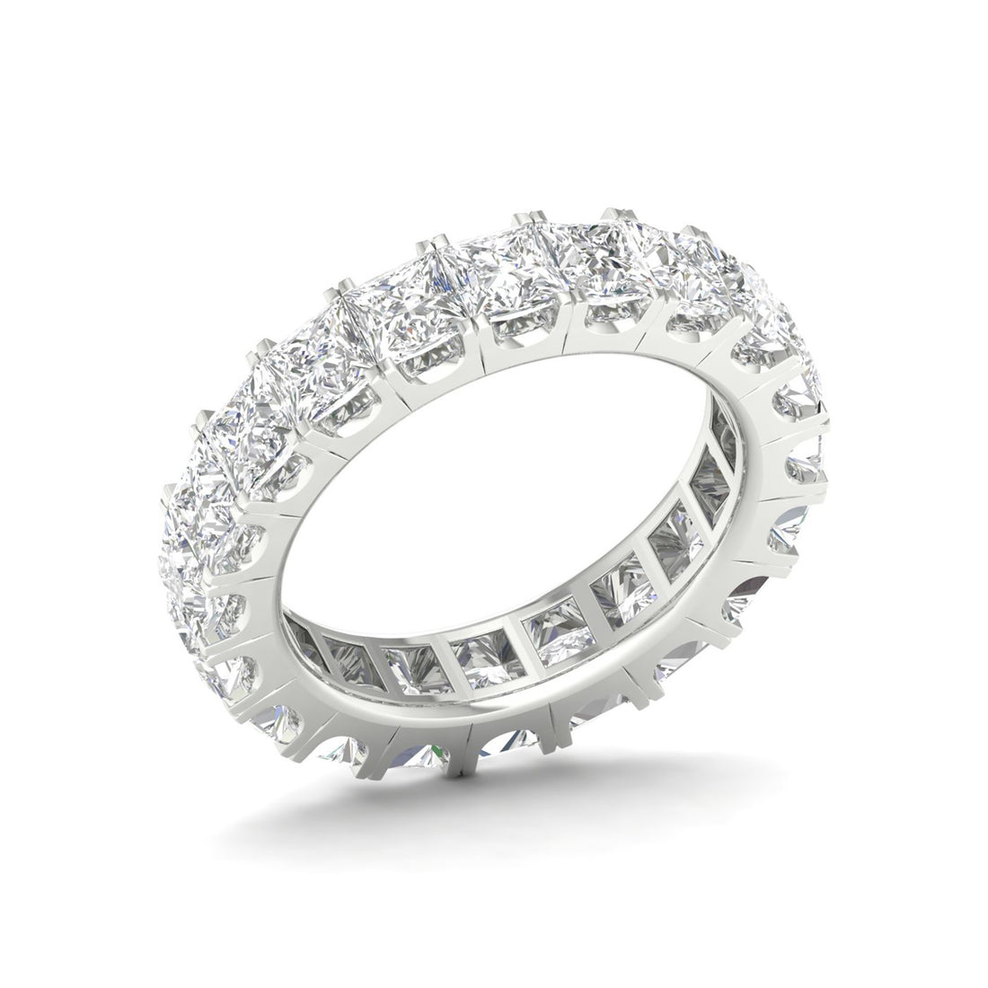 5 ctw Princess Eternity Lab Grown Diamond Wedding Band
