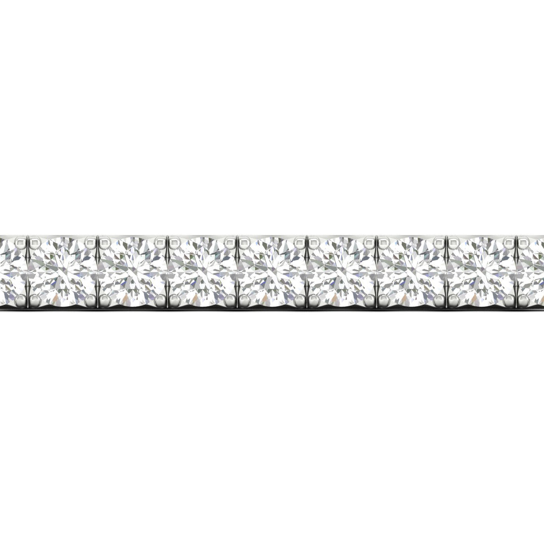 15.00CTW Four Prong Round Lab Grown Diamond Classic Tennis Bracelet