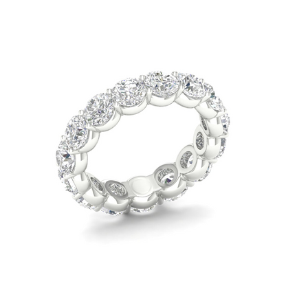 5 CTW Round Eternity Lab Grown Diamond Wedding Band