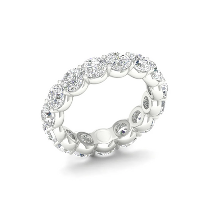 4 CTW Round Eternity Lab Grown Diamond Wedding Band