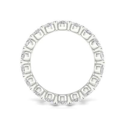 5 CTW Oval Eternity Lab Grown Diamond Wedding Band