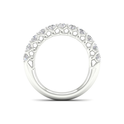 1 CTW Entwine Anniversary Lab Grown Weddign Band