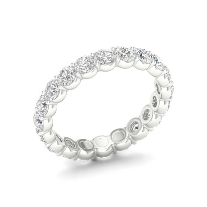 2 CTW Round Eternity Lab Grown Diamond Wedding Band