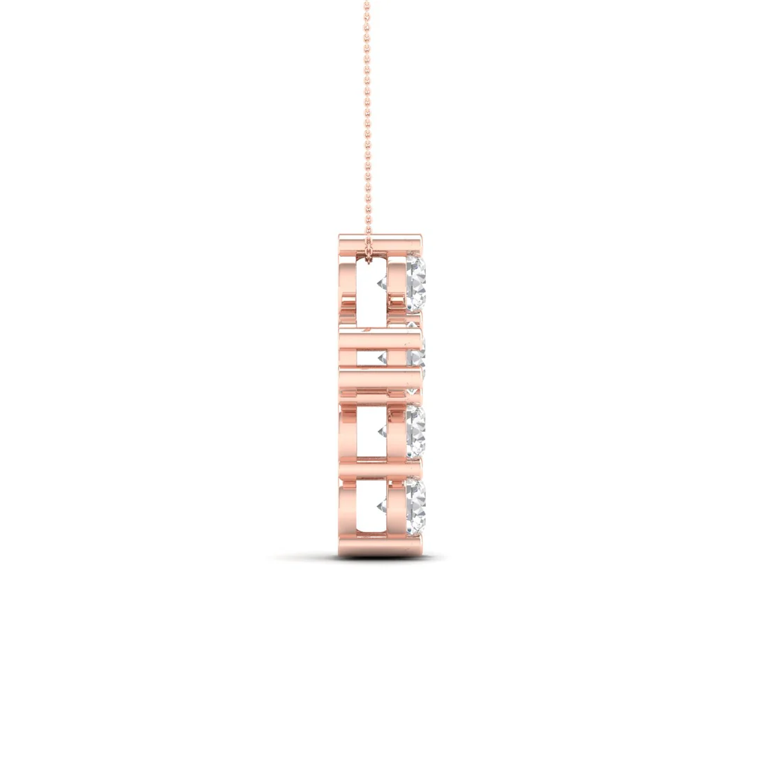 1 CTW Lab Grown Diamond Cross Pendant