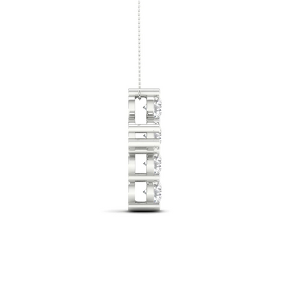 1 CTW Lab Grown Diamond Cross Pendant